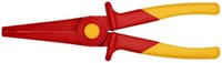 Knipex 98 62 02 Flachrundzange Aus Kunststoff Isolierend Mit Weichkunststoff-Zon