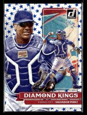 Salvador Perez - 2022 Panini Donruss Independence Day #9 Kansas City Royals