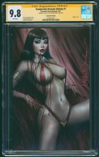 Vampirella Dracula Unholy #1 CGC 9.8 SS Nathan Szerdy Signature Series Remarked