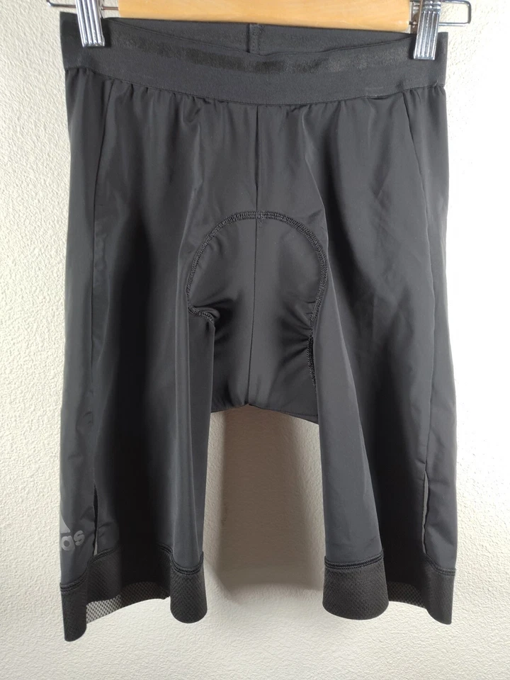 Adidas Men Cycling Short Bike Bike Padded Black Size M - Image 4 of 4