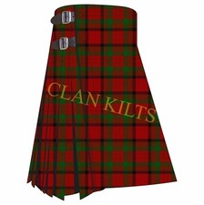 Scottish Handmade Traditional County Tipperary 8-yard Tartan Kilt For Men