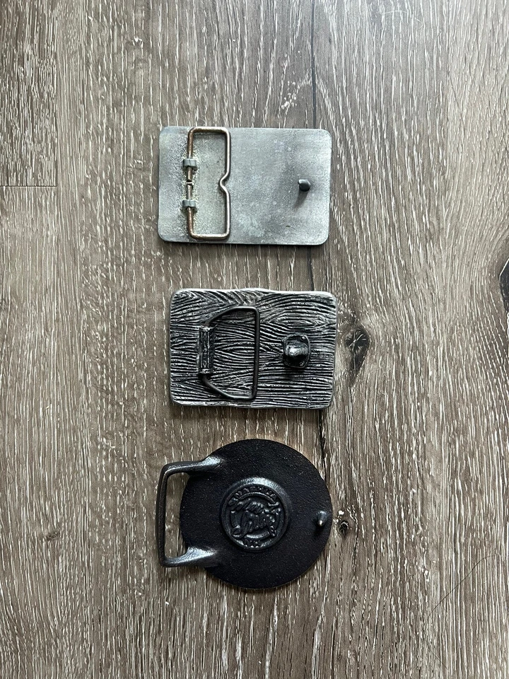 BOY SCOUT MAX SILBER BELT BUCKLES LOT - DANIEL WEBSTER COUNCIL JAMBOREE - Image 2 of 2