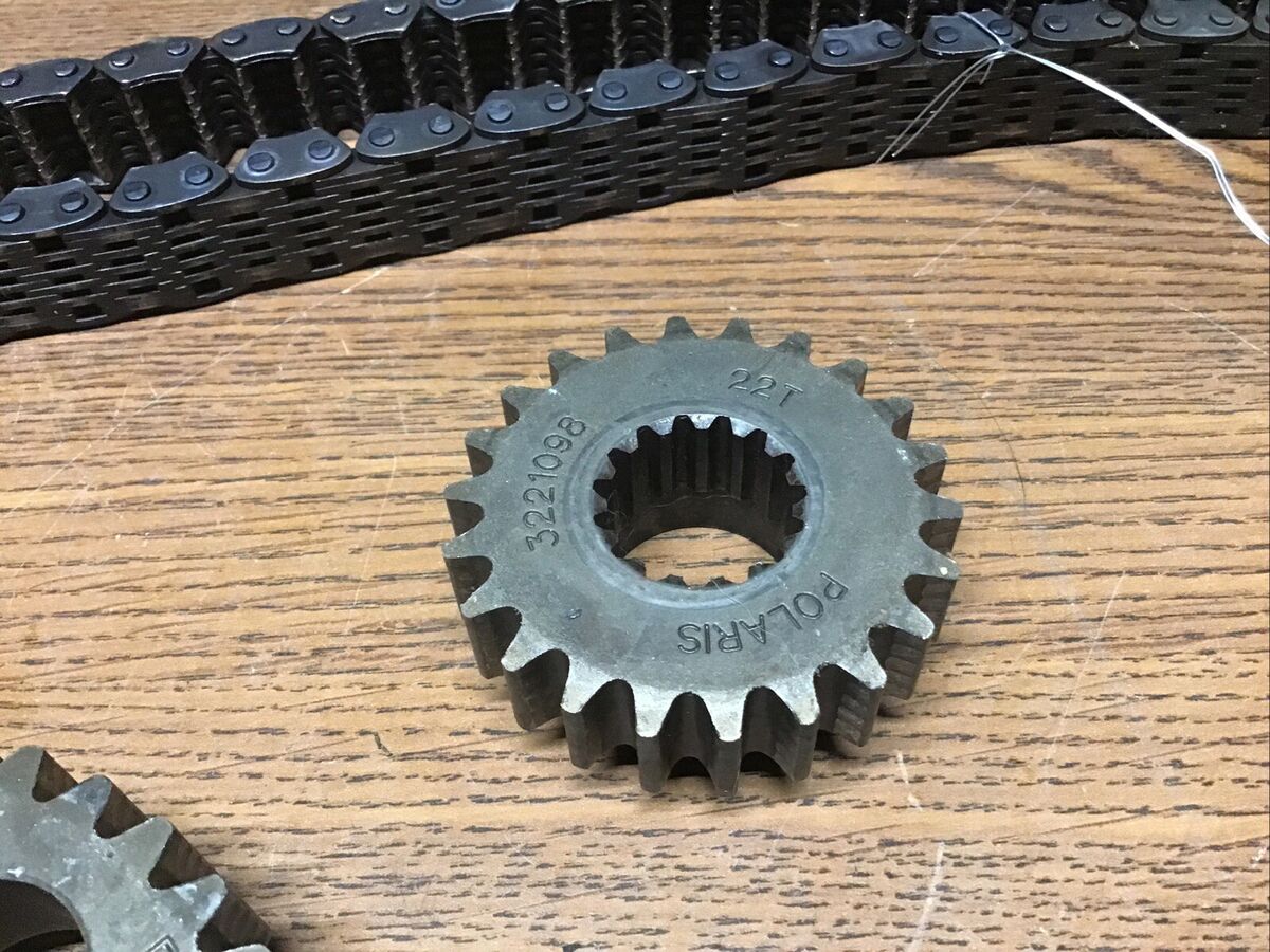 Chain & Drive Gears # 3222099, 3221115, 3221098 Polaris 1999 Chain & Drive Gears # 3222099, 3221115, 3221098 Polaris 1999