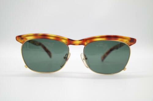 Vintage Jean Paul Gaultier 56-0273 Braun Gold Oval Sunglasses NOS - Picture 1 of 6