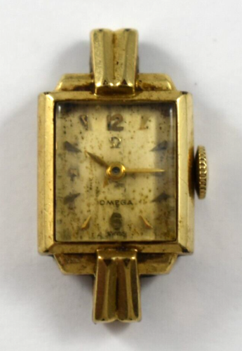 Vintage Omega 10KGF Case Manual Wind 17J 244 Ladies Wrist Watch Runs lot.14 - Picture 1 of 9