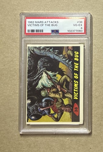 1962 Topps Mars Attacks #38 Victims of the Bug — PSA 4