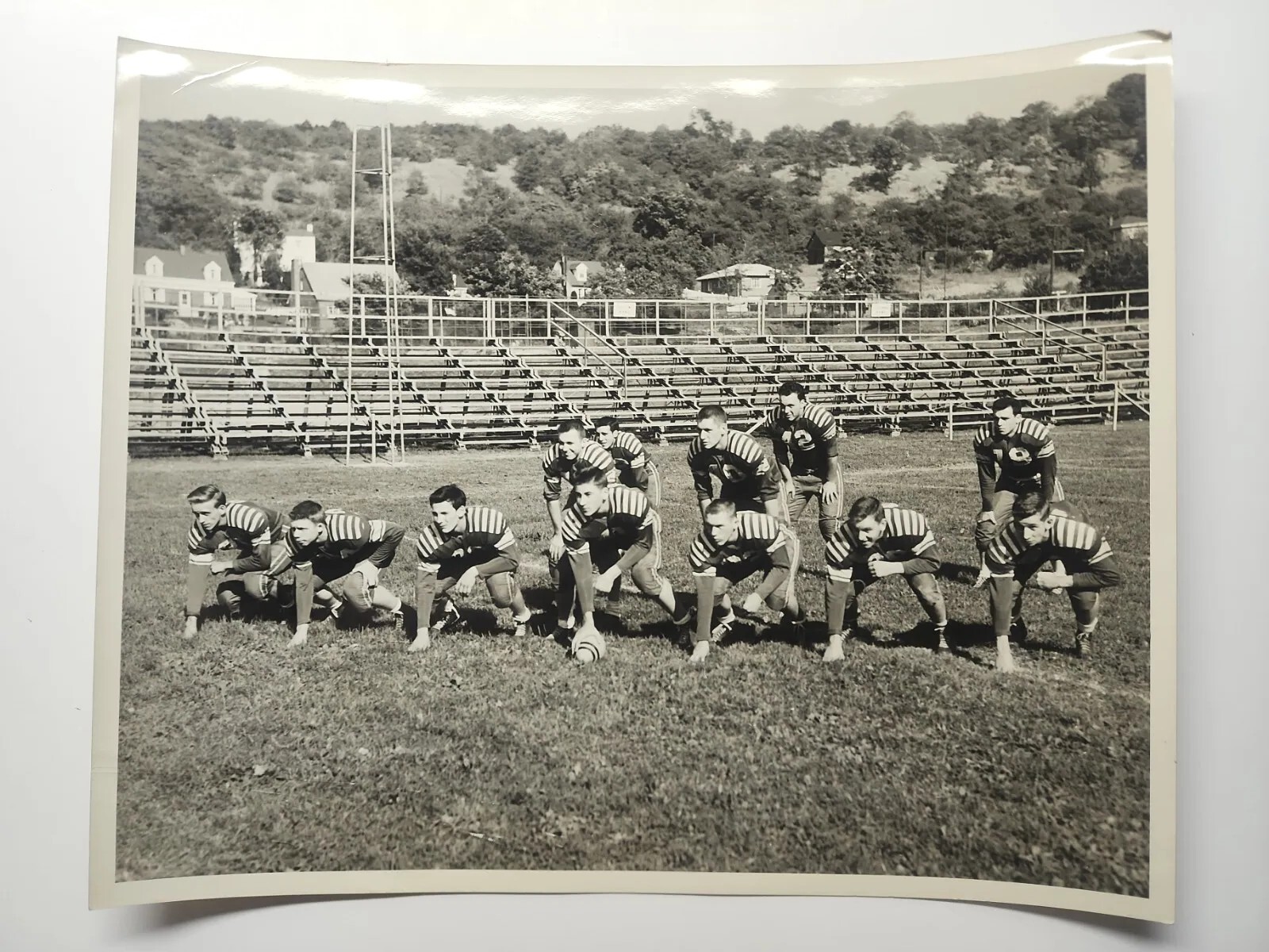 1953 Leechburg Blue Devils PA High School Football Team Class A Champs