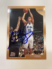 1998 Topps Matt Harrington Autograph Card #157 In Person M506