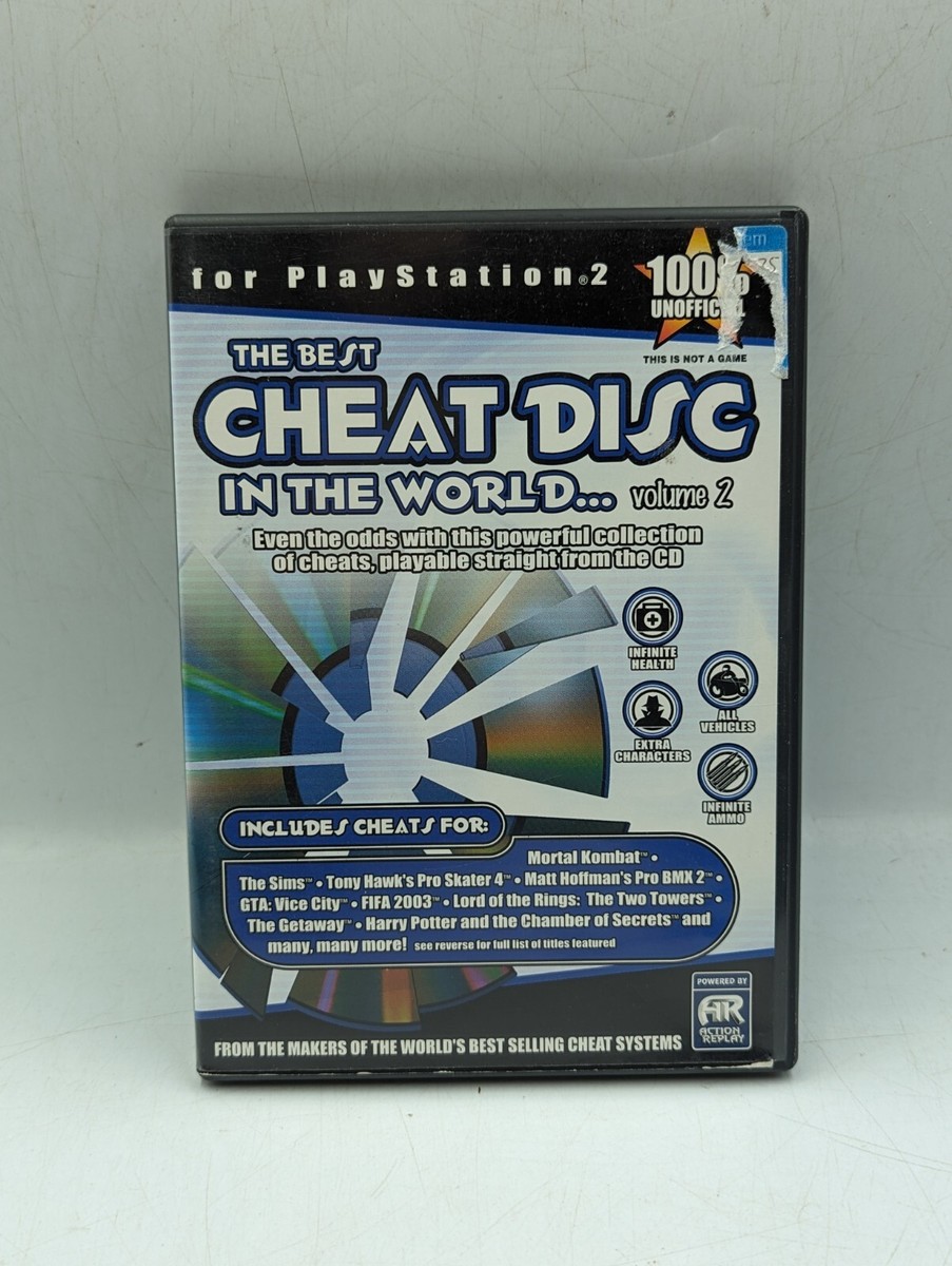 The Best Cheat Disc in The World Volume 2 Action Replay for Sony
