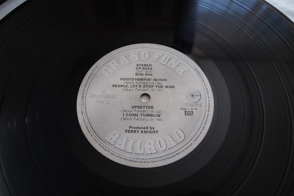 Grand Funk Railroad ‎– E Pluribus Funk JAPAN 1971 1st press