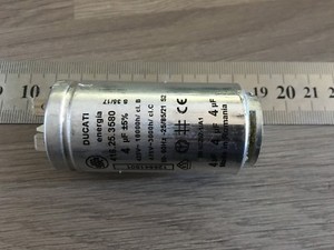 Zanussi Kondenstrockner ZDP7203PZ KONDENSATOR 4UF - Original Ersatzteile