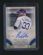 BRYAN GARCIA 2021 TOPPS TIER ONE BREAK OUT AUTO 211/300 #BOA-BG