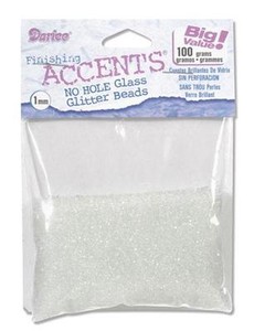 Darice-No-Hole-Tiny-Beads-Clear-1mm-Micro-Glass-Bead-Embellishment-100-grams