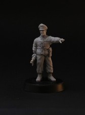 World War 2 German officer resin miniature for wargaming and collecting