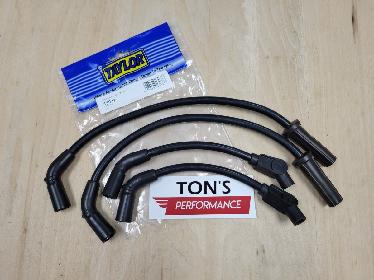 Taylor 13037 409 Race Spark plug wires 10.4mm Black 2018+ Harley