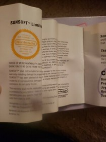 Xenophobe (aliens), (NES, 1988) classic video game, manual included 