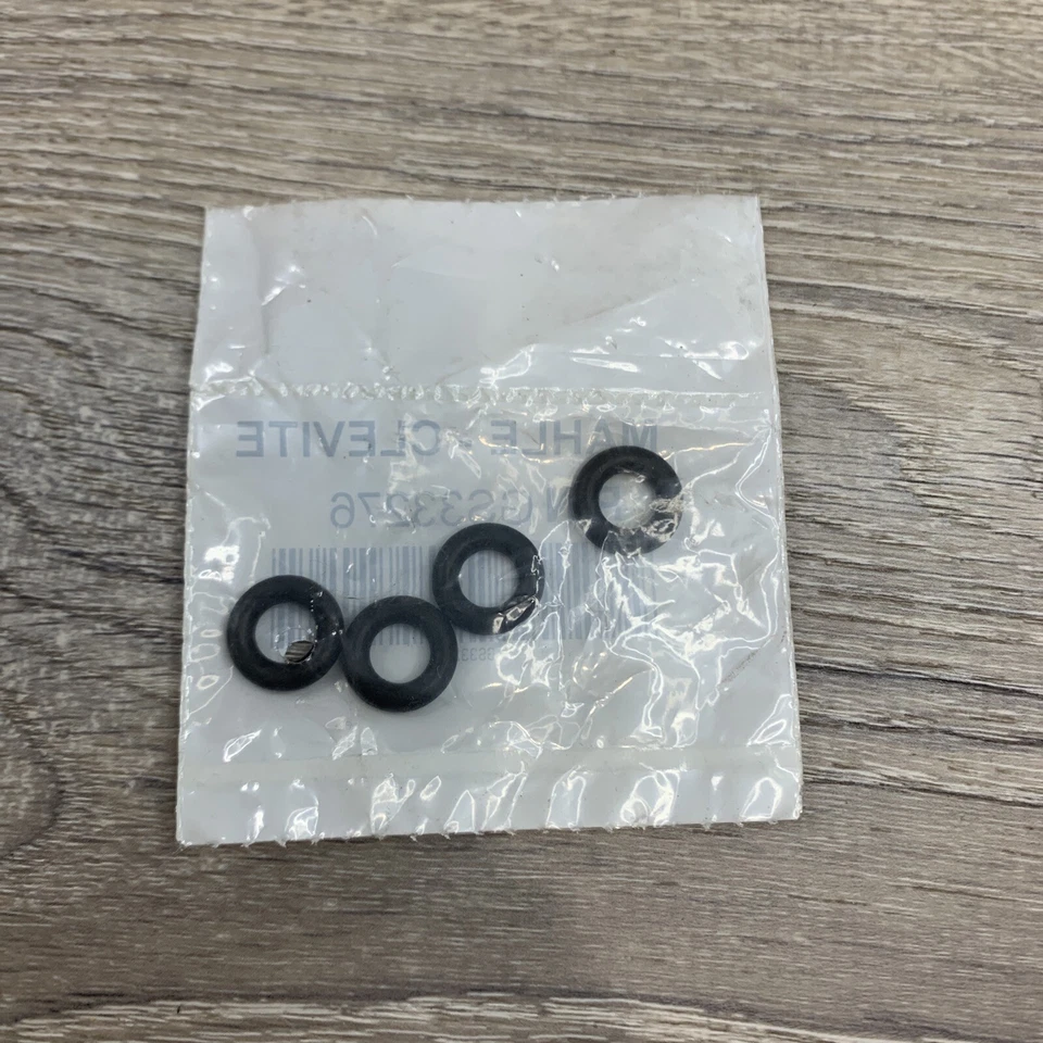 Mahle- Clevite GS33276 Inyector de Combustible Junta Tórica Lote de 4 Juntas Genuinas Nos OEM Foto 3 de 4