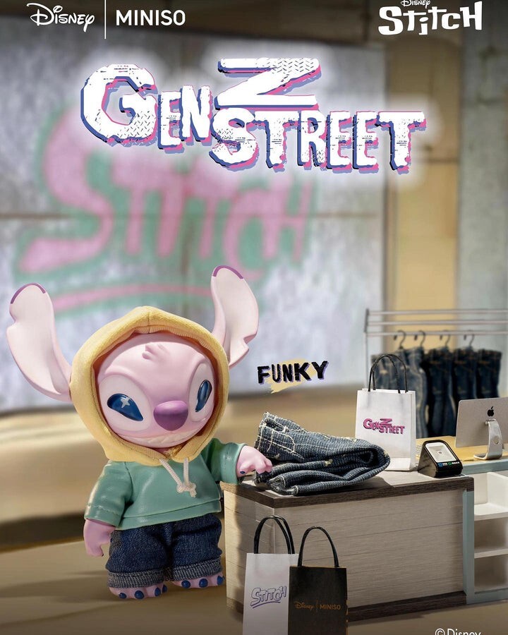 Miniso Disney Stitch GenZ Street スティッチ MINISO x Disney: Stitch Gen Z Street Style Series