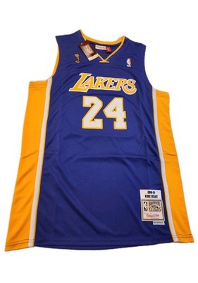 Mitchell & Ness   Kobe Bryant   #24 Lakers NBA Finals 2008-09 Jersey Men's XL