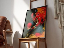 💎Alex Ovechkin – Hockey Legend Series | Fine Art Pop Edition | 24x36 Print V3