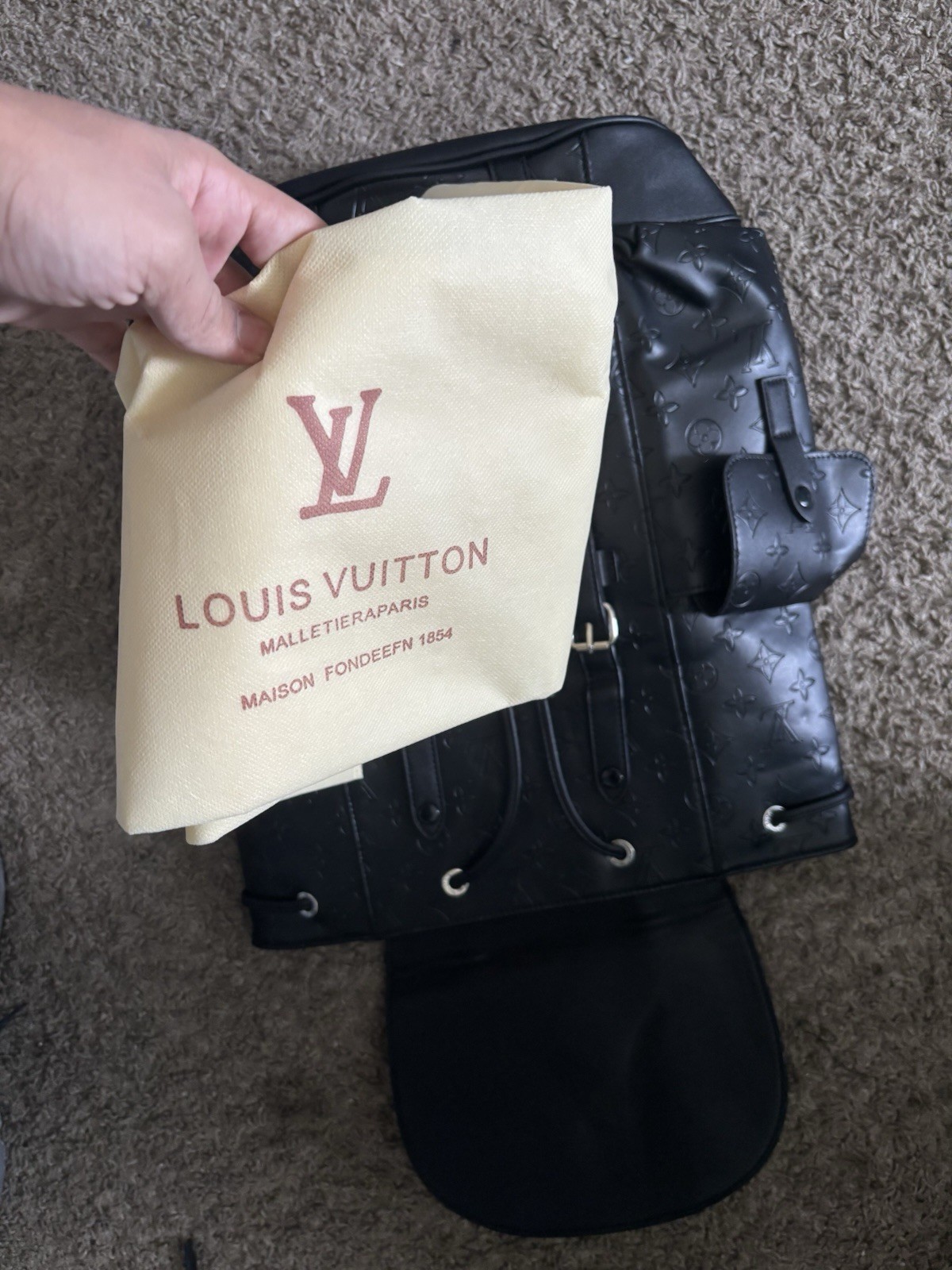 Louis Vuitton Christopher MM Backpack Monogram Eclipe - M45419 thumbnail 6