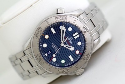 Omega Seamaster 300 - Olympische Spiele Beijing 2022 - Co-Axial Automatik Uhr
