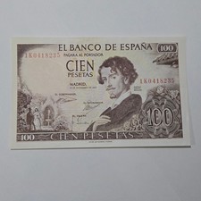 Spain 100 Pesetas 1965 P150 UNC
