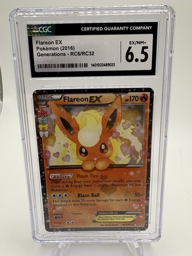 Flareon-EX graded CGC 6.5 for sale on eBay