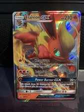 Flareon GX SM171 Sun & Moon Black Star Promo Holo Rare Pokémon TCG LP