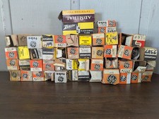 Untested Lot Of 50 Electron Vaccum Tubes In Original Boxes AS-IS