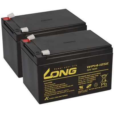 Ersatzakku kompatibel mit Alber E-Fix, Max-E, V-Max und Quix 2x Long 12V 14Ah