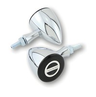 Highsider Rocket Bullet Led RüCk-, Bremslicht, Blinker Einheit, Chrom