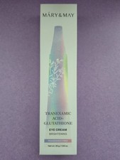 Mary And May Tranexamic Acid+ Glutathione Brightening Eye Cream 30g Brand New