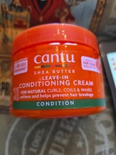 Cantu, Shea Butter, Leave-in Conditioning Cream. 12 Oz. New