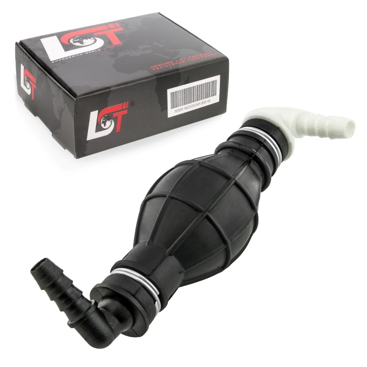 Pump Ball Fuel Pump Hand Pump 2X 90° Ø 10Mm For PEUGEOT