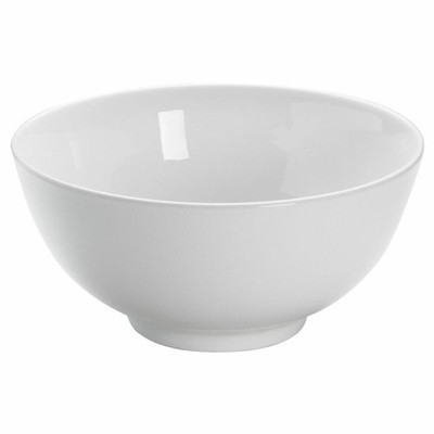 Maxwell & Williams Round Schale Reis, Schüssel, Schälchen, Porzellan, Weiß 21 cm