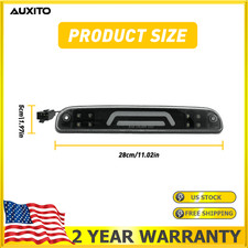 Black For 1999-2016 Ford F250 F350 F450 Super Smoke Duty LED 3RD Brake Light