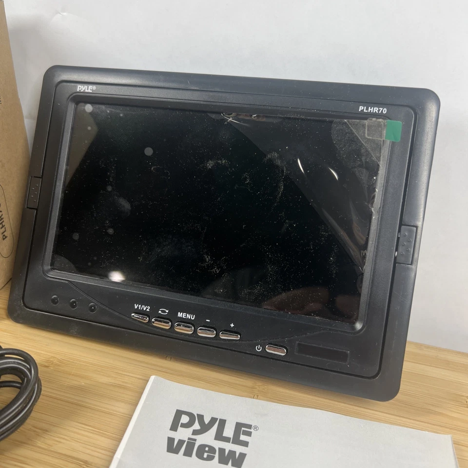 Pyle PLHR70 - 7” LCD Video Screen Monitor Display. Open Box. - Image 2 of 4