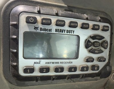 Used Bobcat Radio Bluetooth USB AM/FM Audio System P/N 7396051