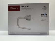 Pfister Bruxie Wall Mounted Hand Towel Holder in Spot Defense Brushed Nickel