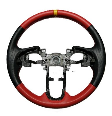 HONDA Fit GK5 RS Jazz GP5 GP6 JDM Steering Wheel Leather Red GK3 GK4 GK6 GP5 GP6