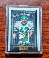 Rookie Lott 3 Color Logo Patch Fabled Fabric 2013 playbook /25
