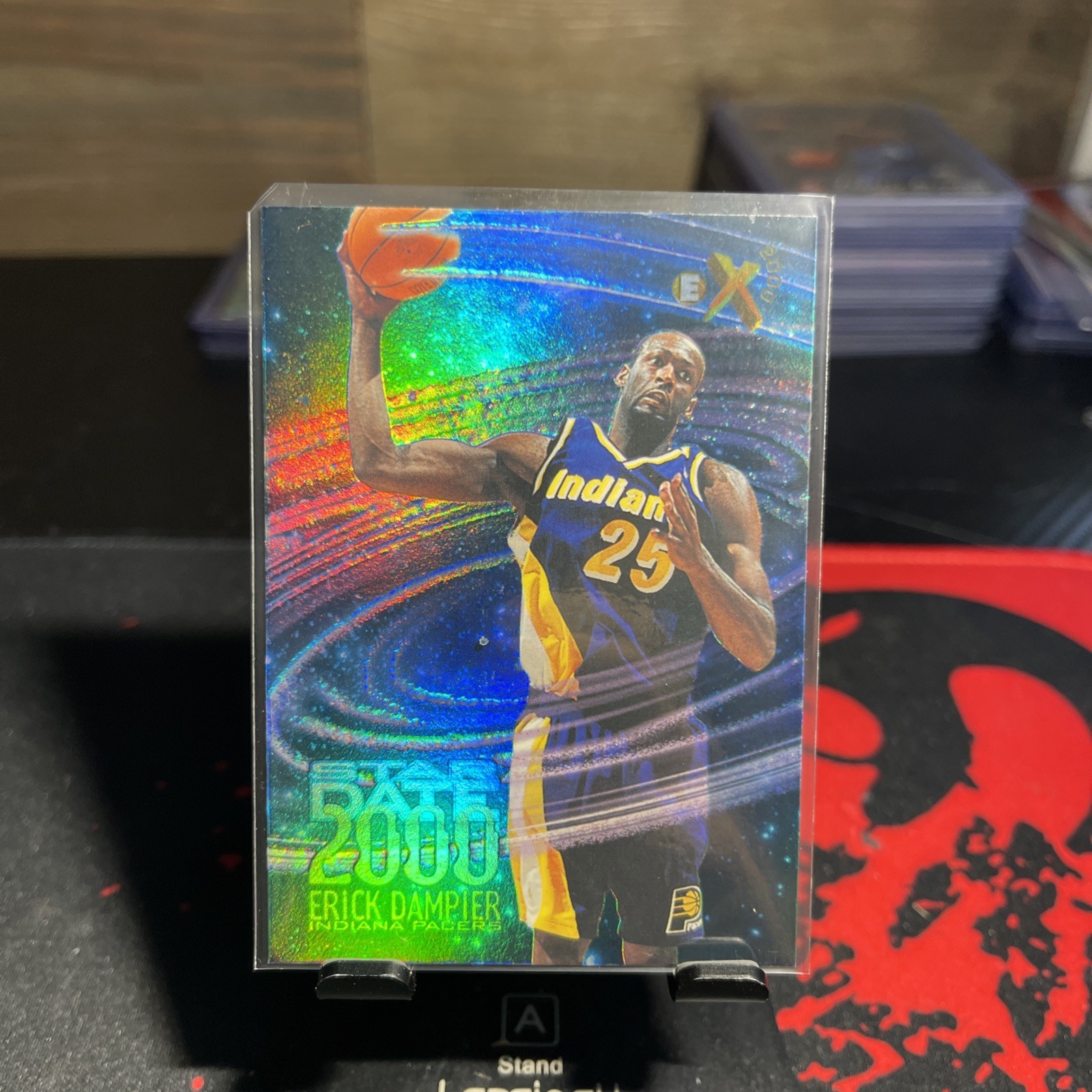 1996-97 Skybox E-X2000 - Star Date 2000 Erick Dampier #5 (RC) SP MINT Pacers