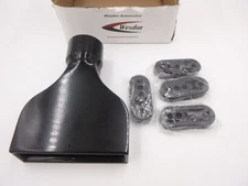 Wesdon Rectangle Slant Exhaust Tip 3" Inlet 7.75" x 2.25" Outlet 10" Long Black