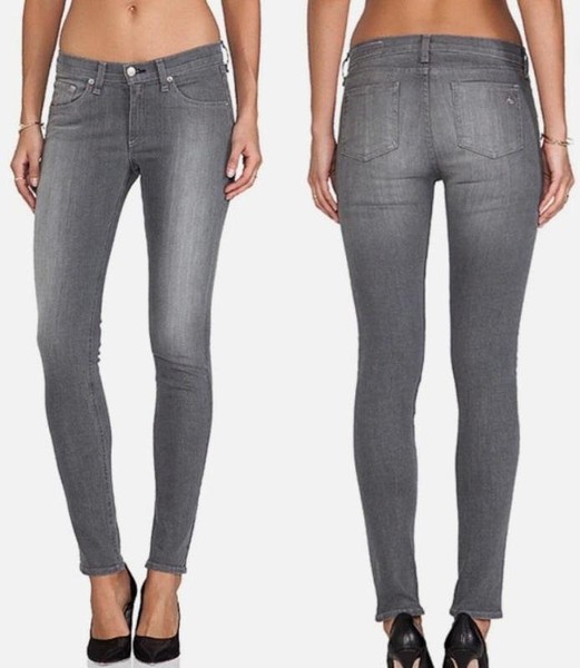 Women Rag & bone Jeans Grey 28 / M