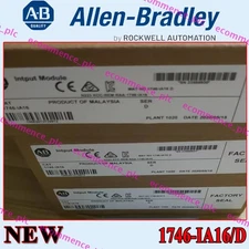 New Sealed NEW PLC 1746-IA16 SER D SLC 500 Input Module PLC AB 1746-IA16