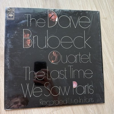 Near Mint - DAVE BRUBECK The Last Time We Saw Paris LP 1968 Vinyl COLUMBIA 2 Eye