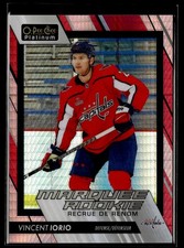2023-24 O-Pee-Chee Platinum Red Prism - Marquee Rookies Vincent Iorio Rookie