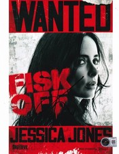 KRYSTEN RITTER signed (JESSICA JONES) Daredevil 8X10 photo BECKETT BAS BY085731