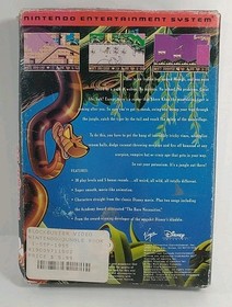 The Jungle Book ( Nintendo NES - 1994 ) In Box With Manual Tested + Blockbuster